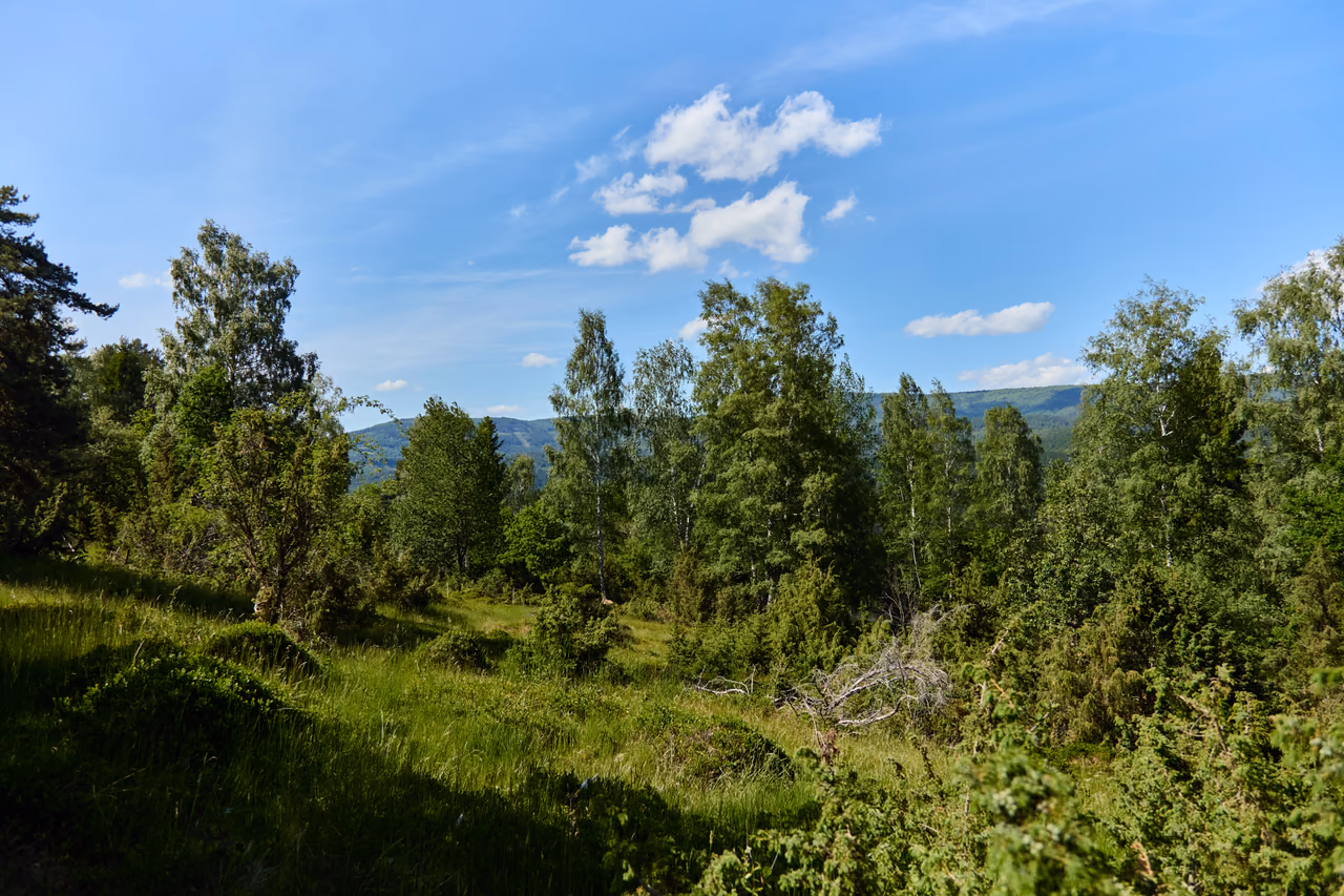 The Poskla nature monument above Hutisko-Solanec
