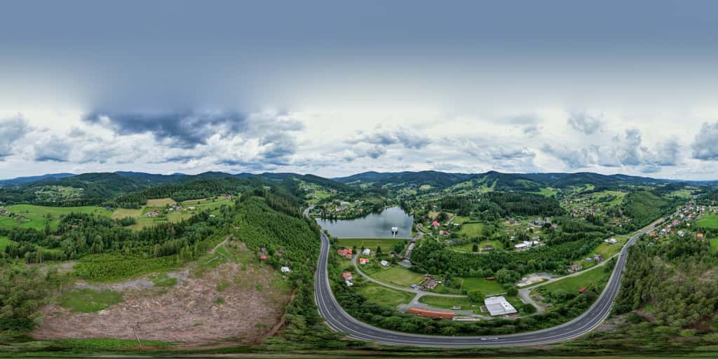 Talsperre Horní Bečva - Von weitem